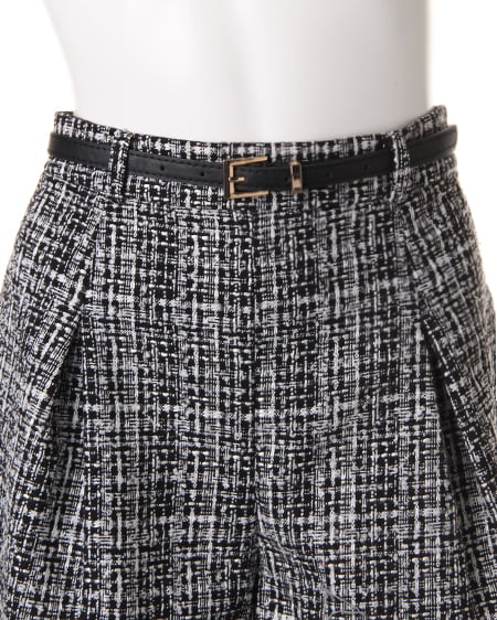 INGNI（イング） ツィードキュロット／パンツ ﾂｨｰﾄﾞ