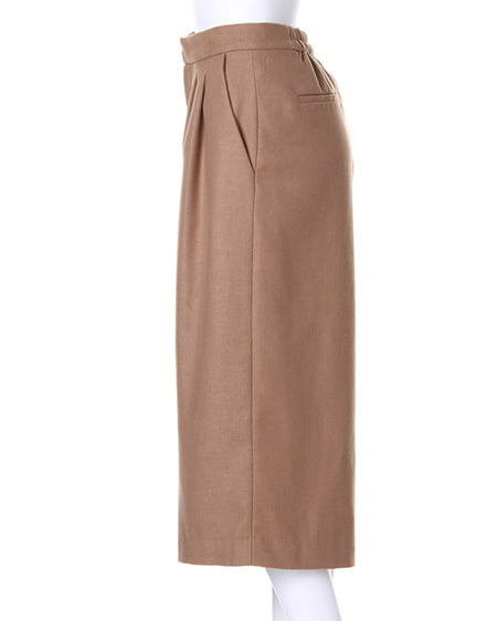 INGNI（イング） フェイクウールガウチョ／パンツ ｷｬﾒﾙ