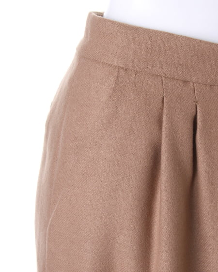 INGNI（イング） フェイクウールガウチョ／パンツ ｷｬﾒﾙ