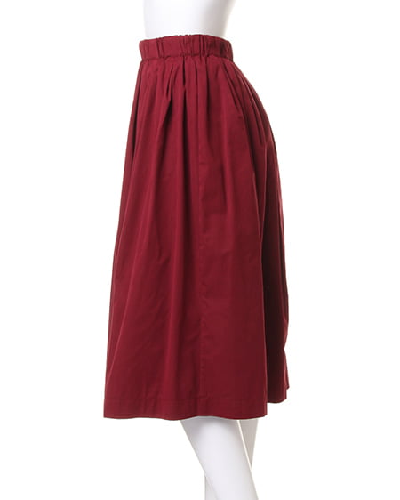 INGNI（イング） L70ギャザーフレア／スカート ﾎﾞﾙﾄﾞｰ/A