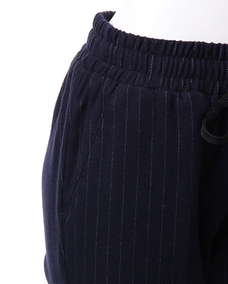 INGNI（イング） ストライプリラックス／パンツA ｺﾝ/ｵﾌﾎﾜｲﾄ