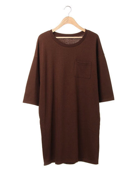 INGNI(イング) 裏毛コクーン／チュニックワンピース ｺｹﾞﾁｬ