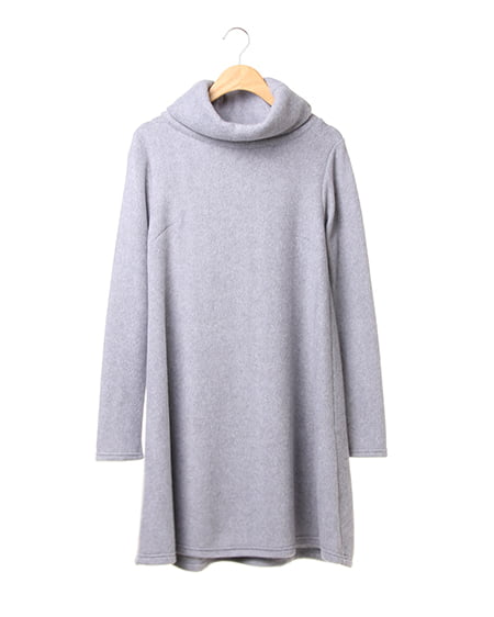 INGNI(イング) オフタートルAライン／ワンピース ｸﾞﾚｰ