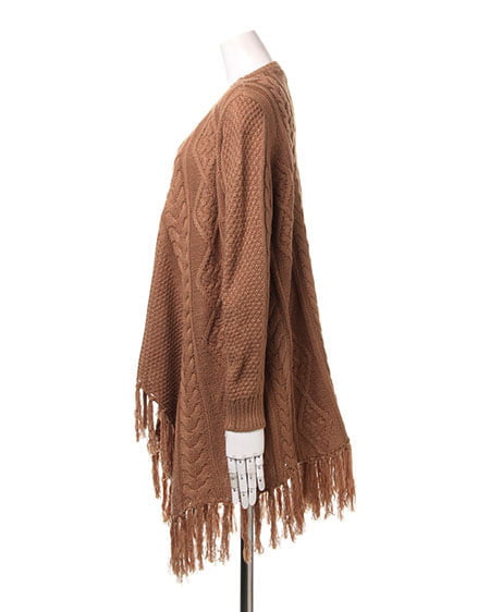 INGNI（イング） フリンジ／トッパー ｷｬﾒﾙ