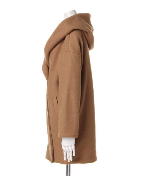 INGNI（イング） フーデット／コート ｷｬﾒﾙ