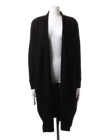 INGNI（イング） 片畦ロング／トッパー ｸﾛ