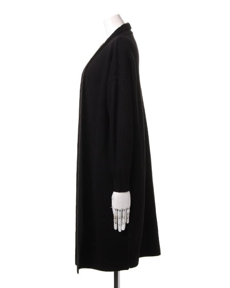 INGNI（イング） 片畦ロング／トッパー ｸﾛ