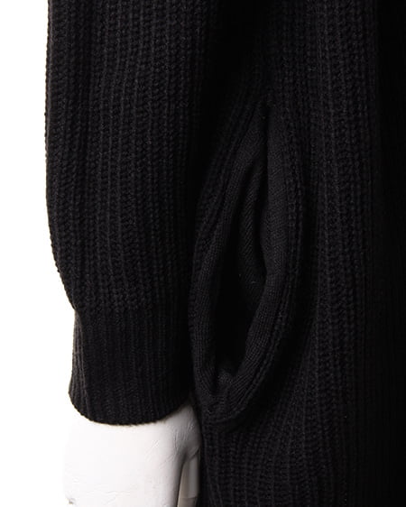 INGNI（イング） 片畦ロング／トッパー ｸﾛ