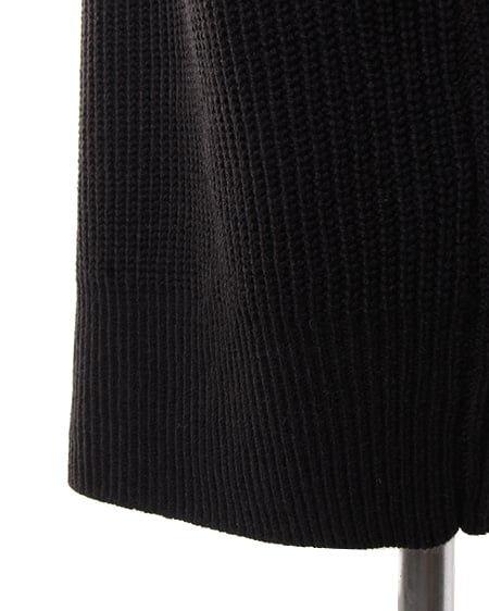 INGNI（イング） 片畦ロング／トッパー ｸﾛ