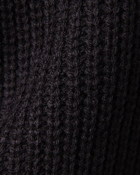 INGNI（イング） 片畦ロング／トッパー ｸﾛ