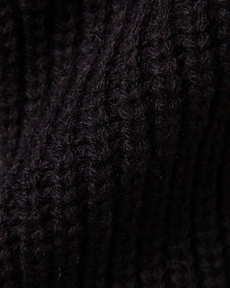 INGNI（イング） 片畦ロングカーディガン ｸﾛ