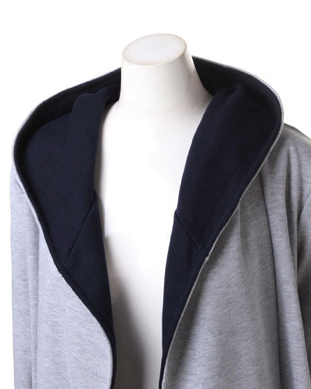 INGNI（イング） 裏毛ロングフード／トッパー ｸﾞﾚｰ/ﾓｸ