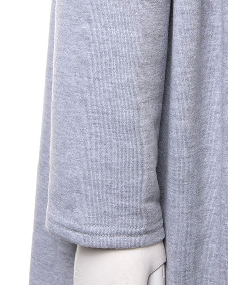 INGNI（イング） 裏毛ロングフード／トッパー ｸﾞﾚｰ/ﾓｸ