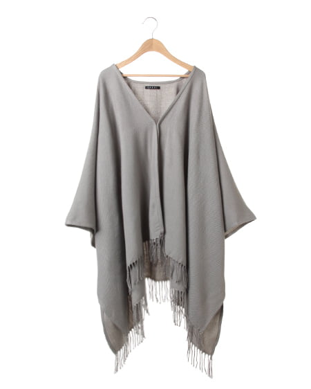 INGNI(イング) ストール／ポンチョ ｸﾞﾚｰ