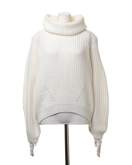 INGNI（イング） 片畦オフタートル／ニット ｱｲﾎﾞﾘｰ