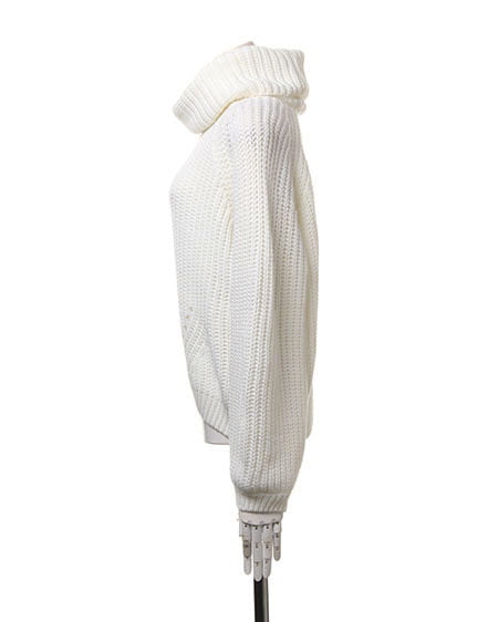 INGNI（イング） 片畦オフタートル／ニット ｱｲﾎﾞﾘｰ