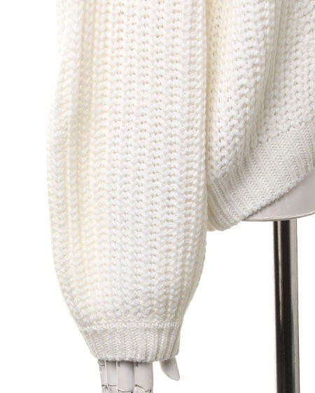 INGNI（イング） 片畦オフタートル／ニット ｱｲﾎﾞﾘｰ