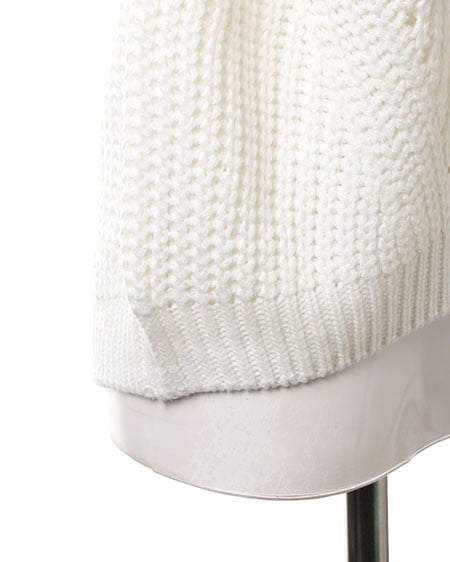 INGNI（イング） 片畦オフタートル／ニット ｱｲﾎﾞﾘｰ