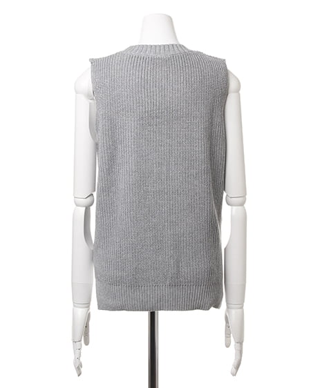 INGNI（イング） 畦ノースリ／ニットA ｸﾞﾚｰ/B