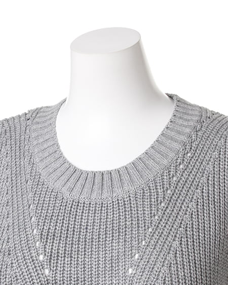 INGNI（イング） 畦ノースリ／ニットA ｸﾞﾚｰ/B