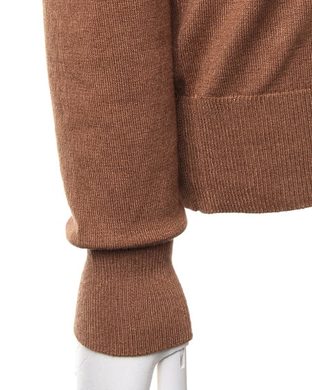 INGNI（イング） Vネックベーシック／ニット ｷｬﾒﾙ