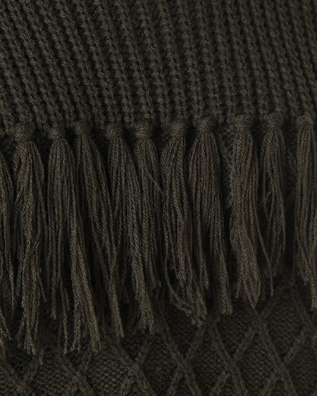 INGNI（イング） ヨーク切替／ニットチュニック ｶｰｷ