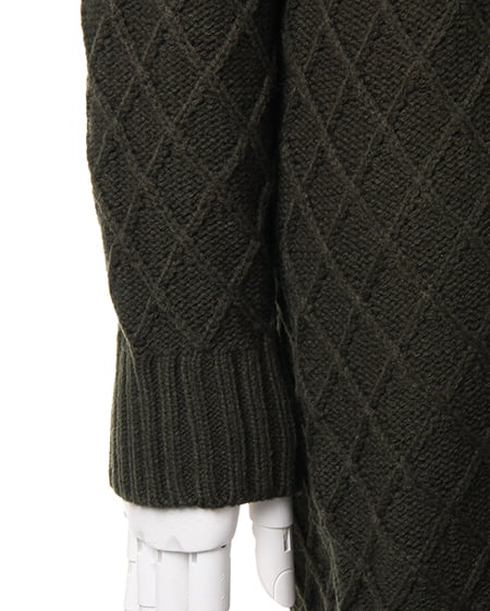 INGNI（イング） ヨーク切替／ニットチュニック ｶｰｷ