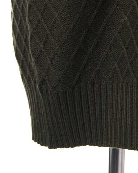 INGNI（イング） ヨーク切替／ニットチュニック ｶｰｷ