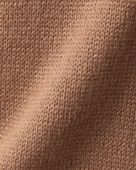 INGNI（イング） カシミヤタッチVネックコクーンチュニック ｷｬﾒﾙ