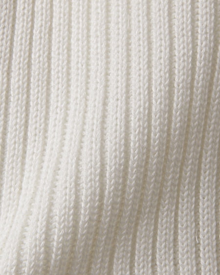 INGNI（イング） ワイドリブ／ニットベスト ｵﾌﾎﾜｲﾄ