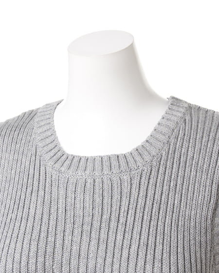 INGNI（イング） ワイドリブ／ニットベスト ｸﾞﾚｰ