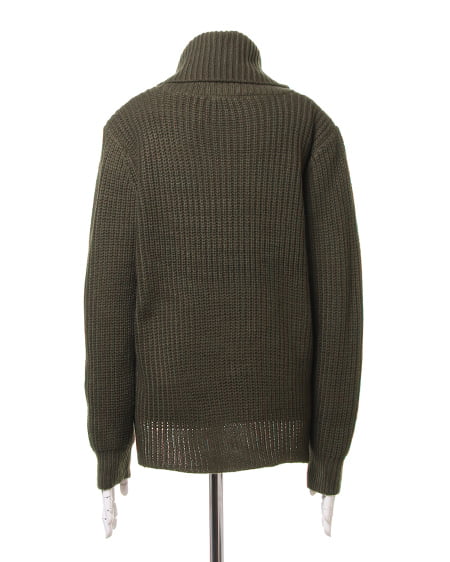 INGNI(イング) 畦オフタートル/ニット カーキ/A