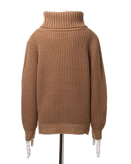 INGNI（イング） 畦オフタートル／ニット ｷｬﾒﾙ