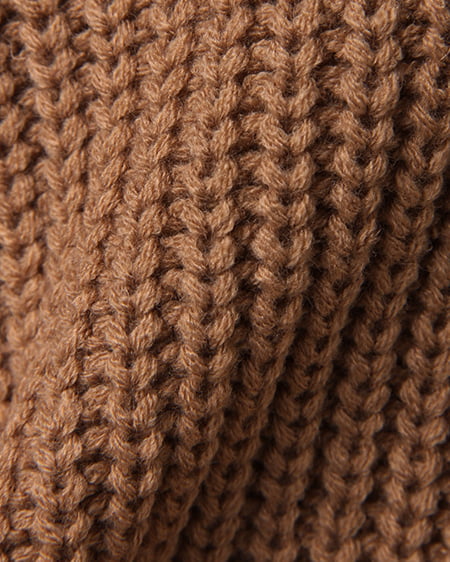 INGNI（イング） 畦オフタートル／ニット ｷｬﾒﾙ