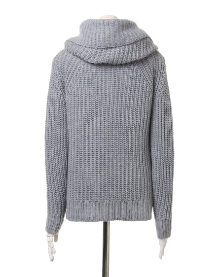 INGNI（イング） スヌード付ニット／TOPS ｸﾞﾚｰ