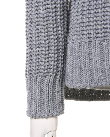 INGNI（イング） スヌード付ニット／TOPS ｸﾞﾚｰ