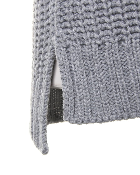 INGNI（イング） スヌード付ニット／TOPS ｸﾞﾚｰ