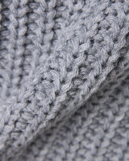 INGNI（イング） スヌード付ニット／TOPS ｸﾞﾚｰ