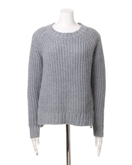 INGNI（イング） スヌード付ニット／TOPS ｸﾞﾚｰ