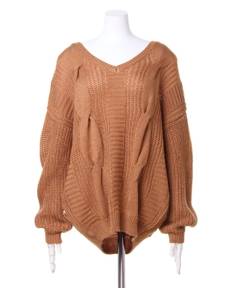 INGNI（イング） ダーリンBACKリボン／チュニック ﾍﾞｰｼﾞｭ