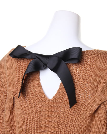 INGNI（イング） ダーリンBACKリボン／チュニック ﾍﾞｰｼﾞｭ