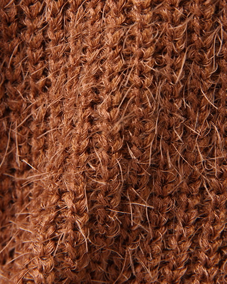 INGNI（イング） フェザーヤーンオフタートル／ニット ｷｬﾒﾙ