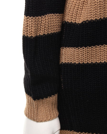 INGNI（イング） 裾ラインV／Nチュニック ｷｬﾒﾙ/ｸﾛ