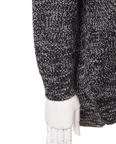 INGNI（イング） 裾ZIP付畦／チュニックB ｸﾛ/ﾓｸ