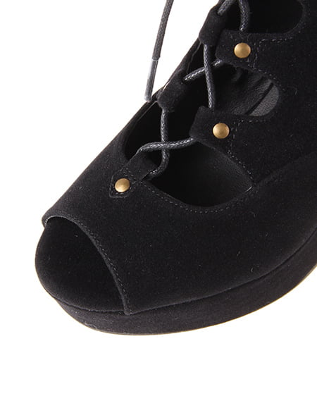 INGNI(イング) ギリー/サンダル クロ