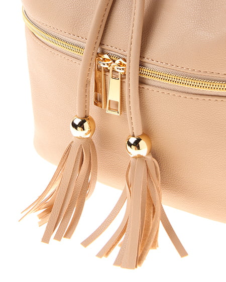 INGNI（イング） フロントZIP 3WAY／リュック ﾍﾞｰｼﾞｭ