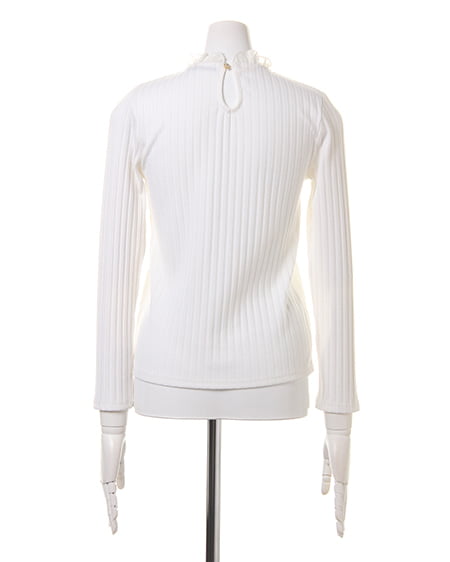 INGNI（イング） スタンドフリル／TOPS ｵﾌﾎﾜｲﾄ