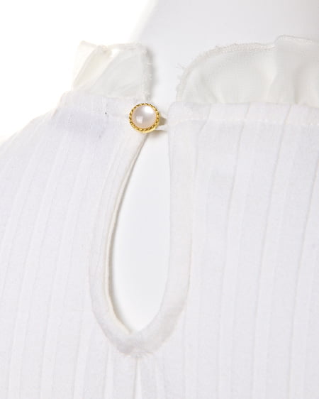 INGNI（イング） スタンドフリル／TOPS ｵﾌﾎﾜｲﾄ