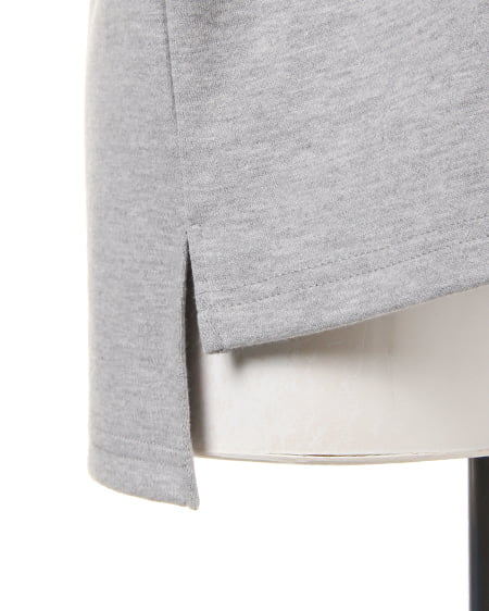 INGNI（イング） Wフェイス袖広／トップス ｸﾞﾚｰ/ﾁｬｺｰﾙｸﾞﾚｰ