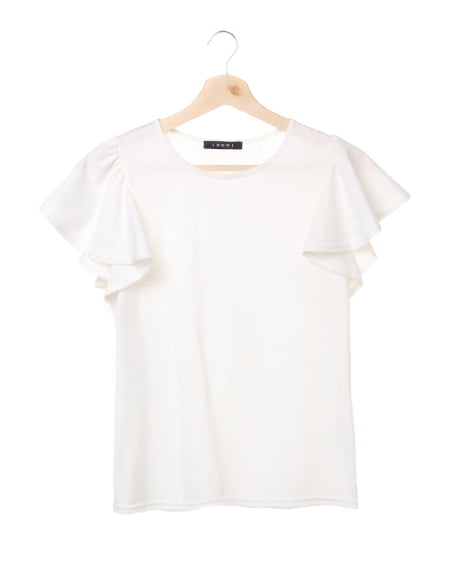 袖フレア／Tシャツ